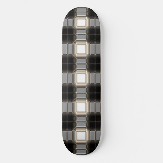 Sci-Fi Metal Patterns 5 Skateboards (Front)