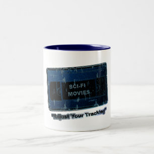 Sci - Fi Movies Blue Two-Tone Coffee Mug