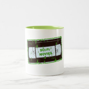 Sci - Fi Movies Green Two-Tone Coffee Mug