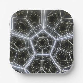 Sci-Fi Multi-Dimensional Paper Plates