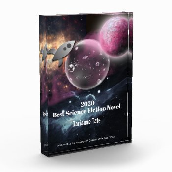 Sci-fi Novel Award by SharonCullars at Zazzle