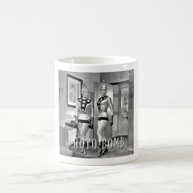 SCI FI PHOTO BOMB Coffee Mug (Center)