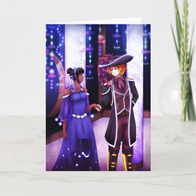 Sci Fi Prom Date Card (Front)