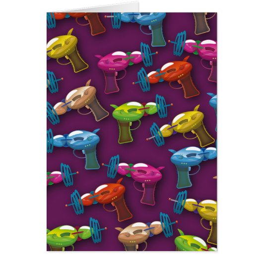 sci fi ray guns cards (Front)