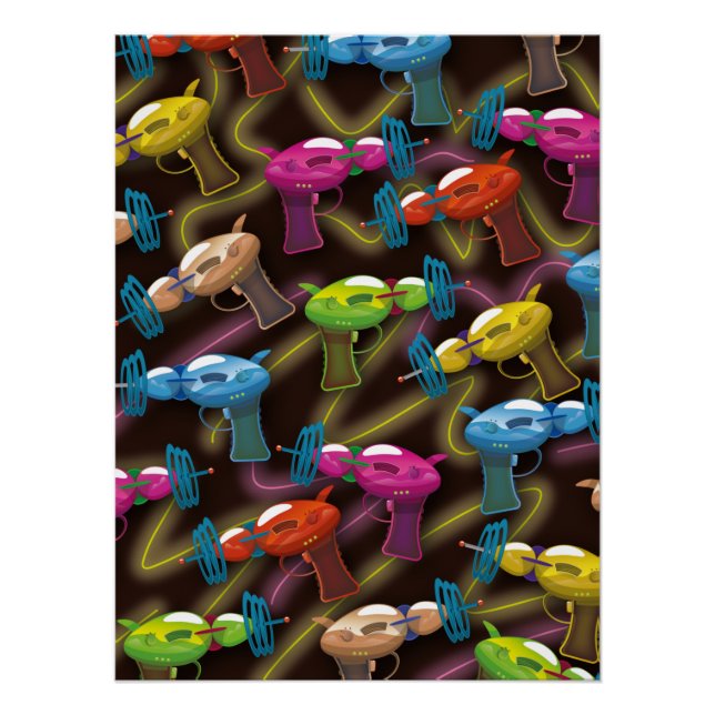 sci fi ray guns poster (Front)