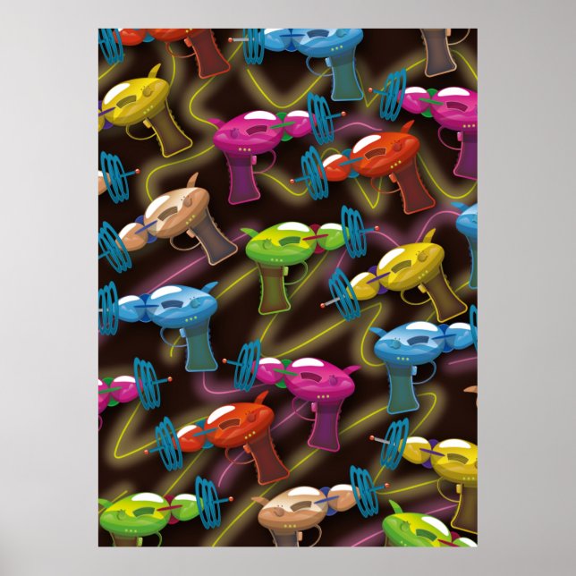 sci fi ray guns poster (Front)