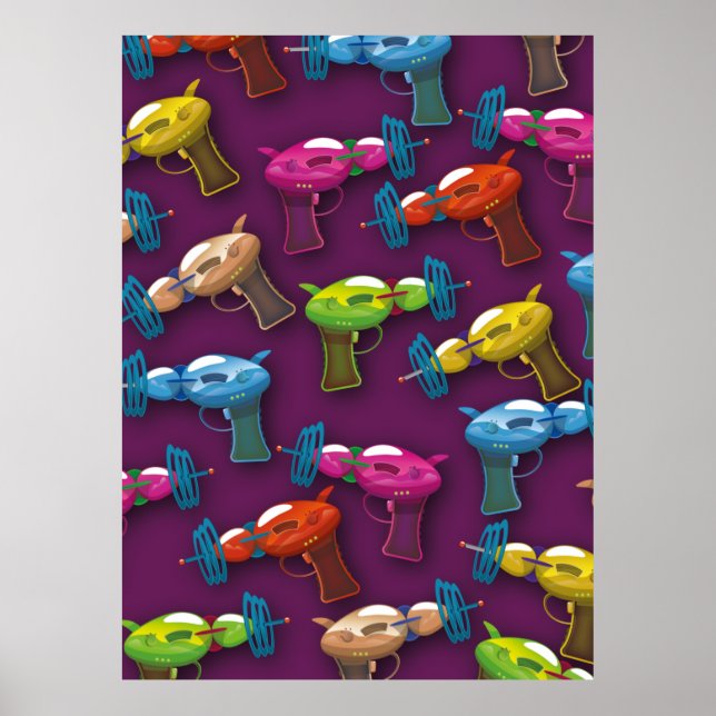 sci fi ray guns poster (Front)