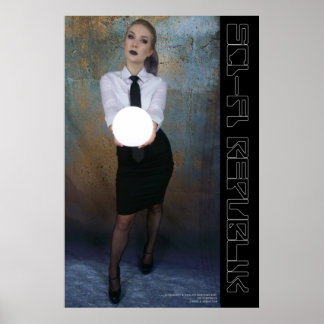 Sci-Fi Republik NASA Orb  Poster