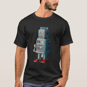 Sci-Fi Robot Industrial Chic Classic Robot Design  T-Shirt