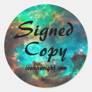 Sci Fi Signed Copy with URL Stickers