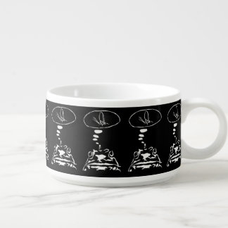 Sci-Fi smart animals "Hungry Frog Dreams" Bowl