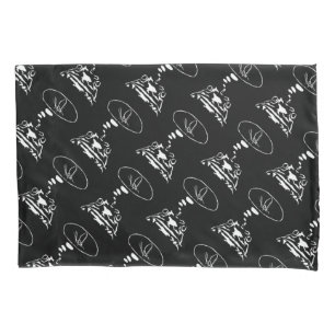 Sci-Fi smart animals "Hungry Frog Dreams" Pillow Case