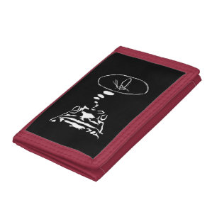 Sci-Fi smart animals "Hungry Frog Dreams"          Trifold Wallet