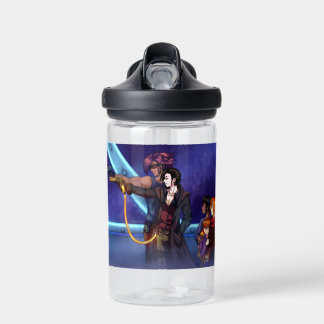 Sci Fi Space Pirates Water Bottle