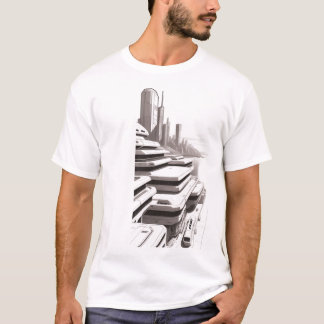 Sci-Fi T-shirt Traversing the Universe 01 F Front