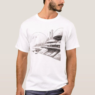 Sci-Fi T-shirt Traversing the Universe 01 H Front