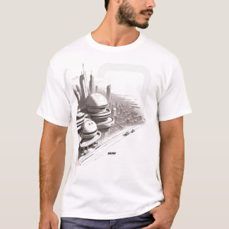 Sci-Fi T-shirt Traversing the Universe 03 D Front