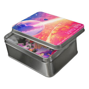 Sci-Fi Travel Ad, Planet 55 Cancri e Jigsaw Puzzle