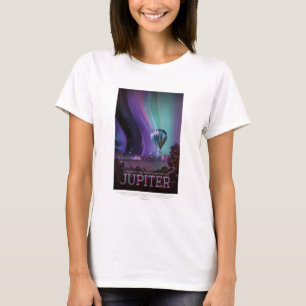 Sci-Fi Travel Ad, Planet Jupiter T-Shirt