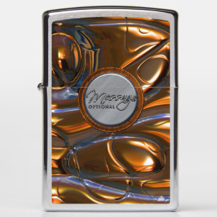 Sci-Fi Wall 2 Options Zippo Lighter