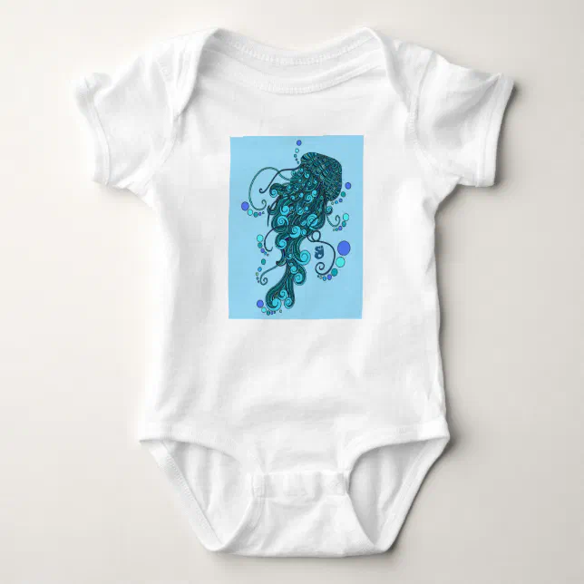 SCI Jellyfish String Cheese Incident Tequilla Baby Bodysuit Zazzle