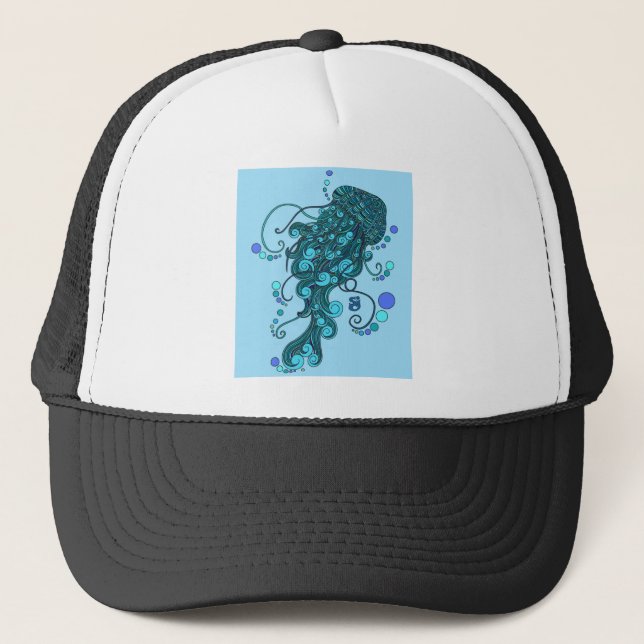SCI - Jellyfish -String Cheese Incident - Tequilla Trucker Hat (Front)