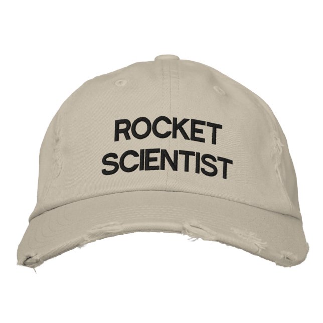 SCI-ROCK-WF EMBROIDERED BASEBALL CAP (Front)