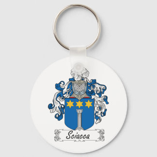 Sciacca Family Crest Keychain
