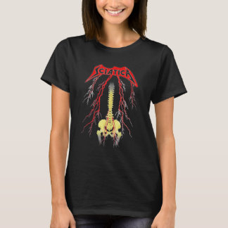 Sciatica Skeleton Metal T-Shirt