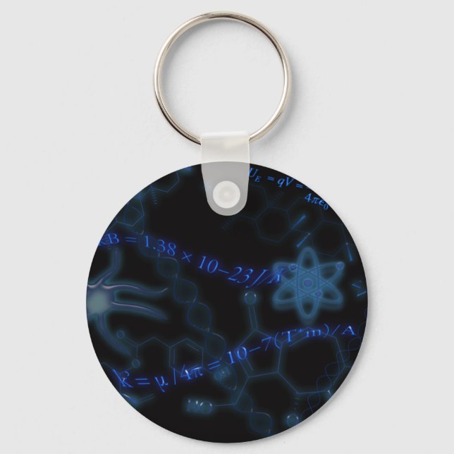 Science 101 keychain (Front)