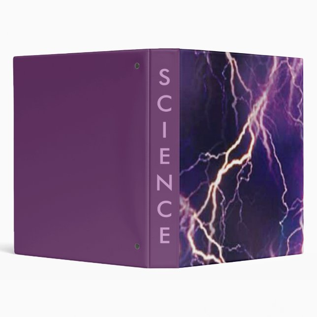Science 3 Ring Binder (Background)
