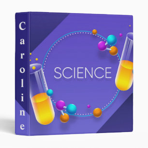 Science 3 ring binder