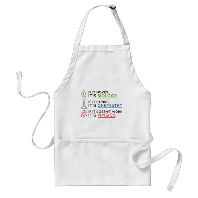 Science Adult Apron (Front)
