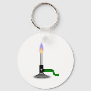 Science and Chemistry Bunsen Burner Keychain