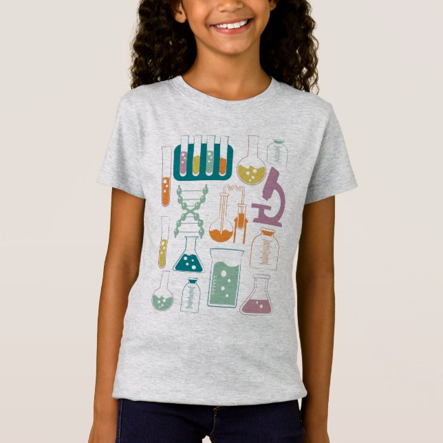 Science and Chemistry School Art Teachers Students T-Shirt (Front)