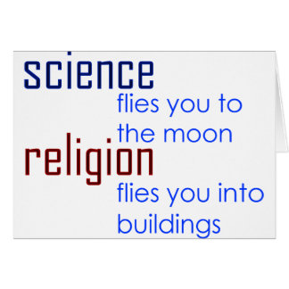science and religion cards