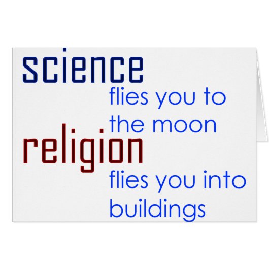 science and religion cards (Front Horizontal)