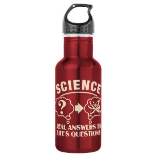 Science Answers - choose color Water Bottle