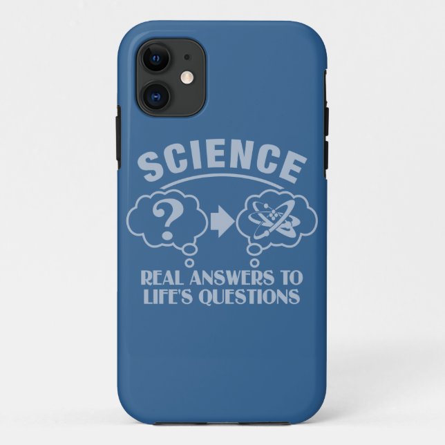 Science Answers custom iPhone case (Back)