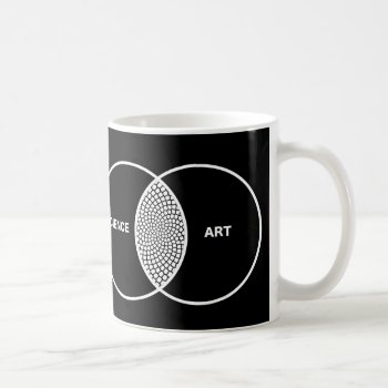 Science / Art Venn Diagram Coffee Mug by ThinxShop at Zazzle