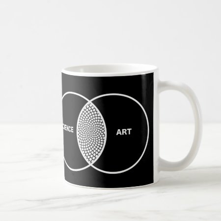 Science / Art Venn Diagram Coffee Mug