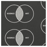 Science / Art Venn Diagram Fabric