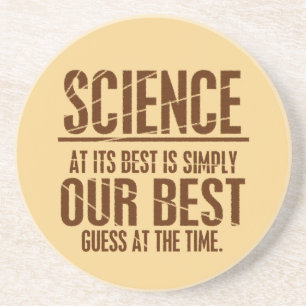 Science at Its Best Drink Coaster