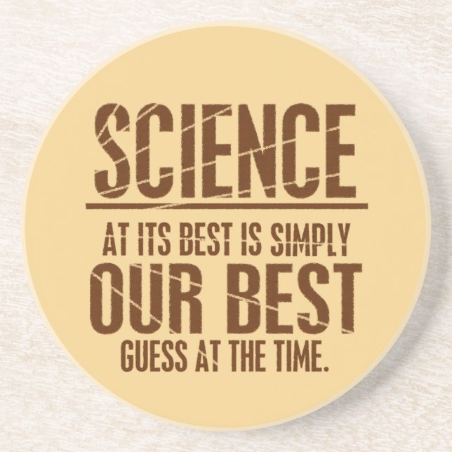 Science at Its Best Drink Coaster (Front)