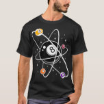 Science Atom Pool Lover 8Balls Billiards Premium  T-Shirt<br><div class="desc">Science Atom Pool Lover 8Balls Billiards Premium .swag, cool, funny, geek, hipster, adgpc, alcohol, art, cute, design, doctor who, eye, face, graphic, minimal, modern, music, pyramid, satire, science fiction, simple, summer, tardis, television, triangle, white, women's, abstract, abstraction, all seeing eye, allseeingeye, ape, asian food, awesome, beer, black, boss, bulldog, cap,...</div>