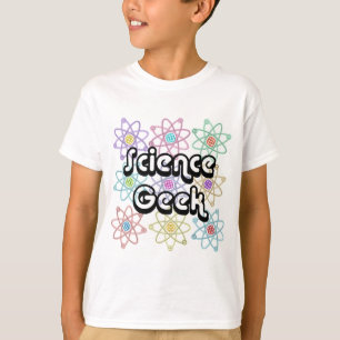 Science Atomic Structure Pattern T-Shirt