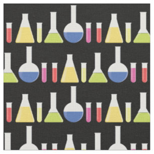 Science Beakers Laboratory Fabric