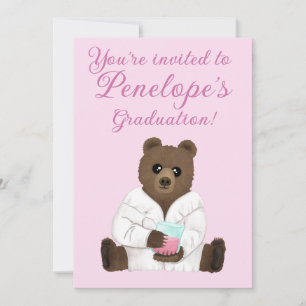 Science Bear Invitation