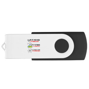 Science BIOLOGY CHEMISTRY PHYSICS Flash Drive
