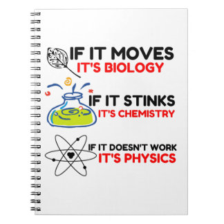 Science BIOLOGY CHEMISTRY PHYSICS Notebook